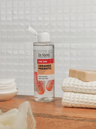 Dr. Santé Pre Age Ceramide + Prebiotic tonic pentru ten matur