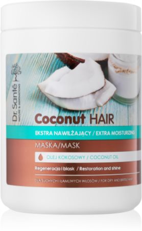 Dr. Santé Coconut hydratační maska pro lesk suchých a křehkých vlasů