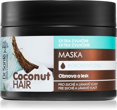 Dr. Santé Coconut hydratační maska pro lesk suchých a křehkých vlasů