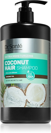 Dr. Santé Coconut shampoing à la noix de coco pour cheveux secs et fragiles