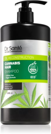 Dr. Santé Cannabis shampoo rigenerante con olio di cannabis