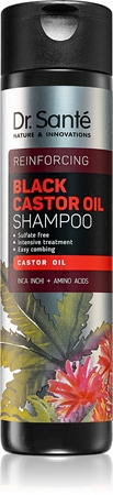 Dr. Santé Black Castor Oil posilující šampon pro šetrné mytí