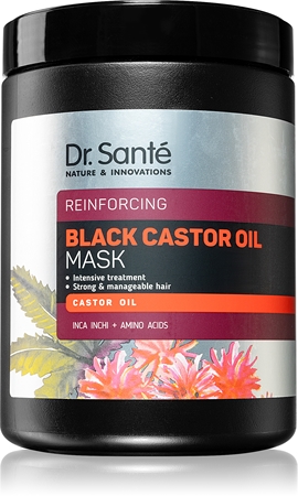 Dr. Santé Black Castor Oil intenzív pakolás hajra