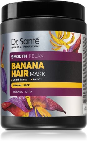 Dr. Santé Banana feuchtigkeitsspendende und glättende Maske für trockenes Haar