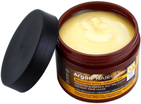 Dr. Santé Argan máscara cremosa para cabelo danificado