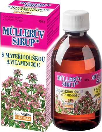 Dr. Müller Dr. Müller syrop with motherwort and vitamin C syrop dla zdrowia układu oddechowego