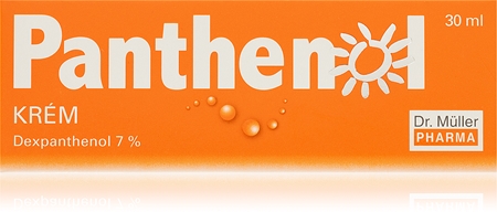 Dr. Müller Panthenol creme 7% Fuktgivande och lindande kräm Efter sol