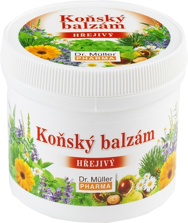 Dr. Müller Horse balm Warm бальзам  для полегшення болю в м’язах і суглобах
