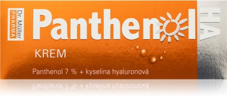 Dr. Müller Panthenol HA cream 7% krem po opalaniu z kwasem hialuronowym