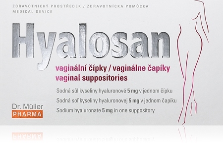 Dr. Müller Hyalosan vaginálne čapíky