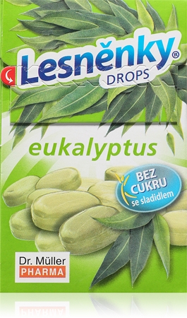 Dr. Müller Lesněnky® eucalyptus bonbóny pro svěží dech