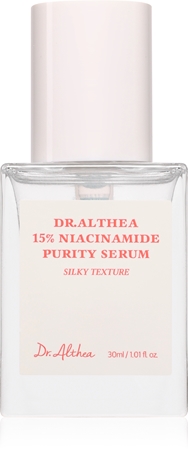 Dr. Althea 15% Niacinamide Purity Serum Brightening Face Serum with soothing effect