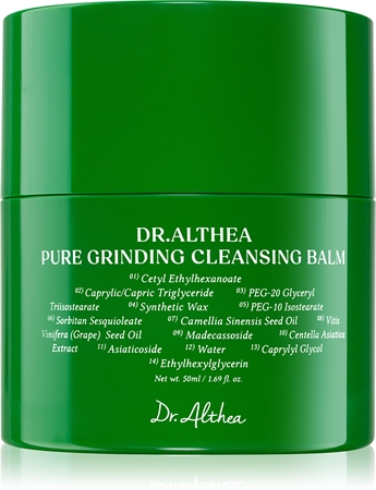 Dr. Althea Pure Grinding Cleansing Balm bálsamo limpiador y desmaquillante con efectos calmantes