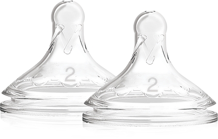 Dr. Brown's Options+ Wide-Neck Level 2 tétine de biberon