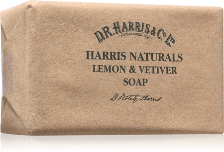 D.R. Harris Harris Naturals Soap Lemon & Vetiver přírodní tuhé mýdlo