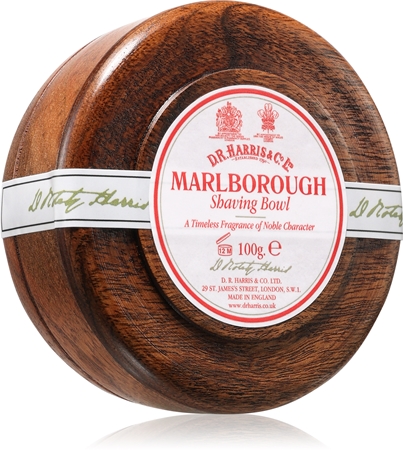 D.R. Harris Shawing Bowl Mahogany wood Barbersæbe