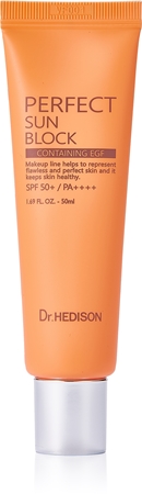 Dr. HEDISON Perfect Sun Block SPF 50+ opalovací krém s vyživujícím účinkem
