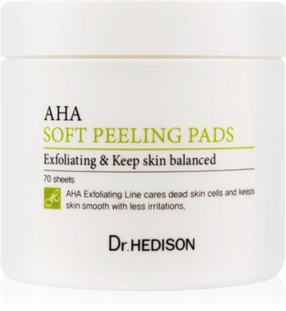 Dr. HEDISON AHA Peeling-Pads für das Gesicht