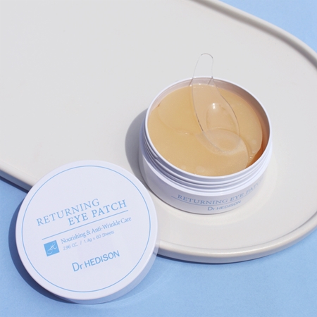 Dr. HEDISON Nourishing & Anti-Wrinkle Care máscara hidrogel ao redor dos olhos anti-olheiras