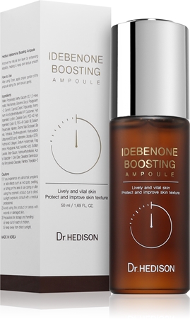 Dr. HEDISON Idebenone Boosting Ampoule sérum proti starnutiu pleti