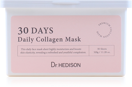 Dr. HEDISON 30 Days Daily Collagen Mask Sheet Mask with collagen
