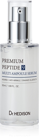 Dr. HEDISON Premium Peptide 9+ Multi Ampoule Serum intensywne serum odżywienie i nawilżenie