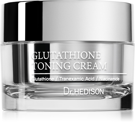 Dr. HEDISON Glutathione Toning Cream rozświetlający krem tonujący