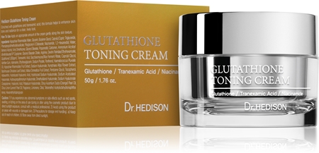 Dr. HEDISON Glutathione Toning Cream rozświetlający krem tonujący
