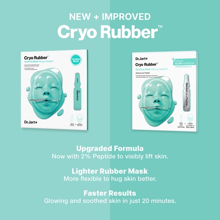 Dr. Jart+ Cryo Rubber™ Soothing Mask masque hydrogel intense avec effets apaisants