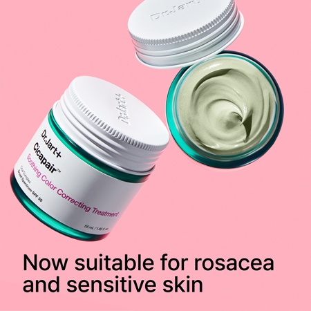 Dr. Jart+ Cicapair™ Soothing Color Correcting Treatment SPF 30 εντατική κρέμα για μείωση της ερυθρότητας SPF 30