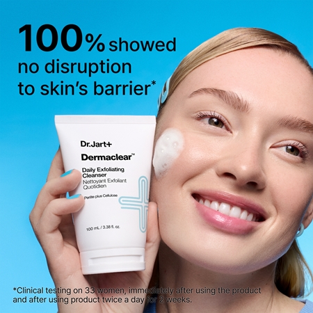 Dr. Jart+ Dermaclear™ Exfoliating Cleanser gel nettoyant exfoliant