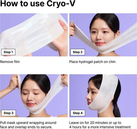 Dr. Jart+ Cryo V-Sculpt Jawline Lifting Mask Løftende maske