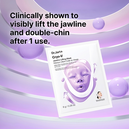 Dr. Jart+ Cryo V-Sculpt Jawline Lifting Mask Løftende maske