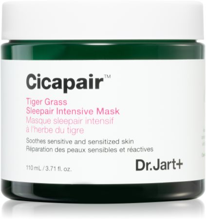 Dr. Jart+ Cicapair™ Tiger Grass Sleepair Intensive Mask éjszakai zselés maszk a pirosodás redukálására