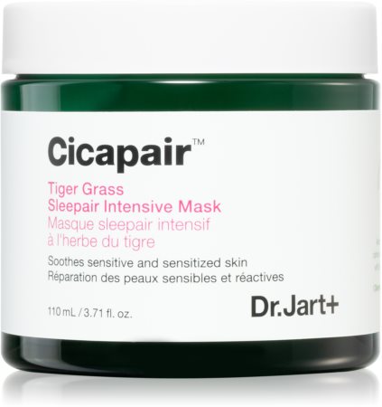 Dr. Jart+ Cicapair™ Tiger Grass Sleepair Intensive Mask Gel-Maske für die Nacht zur Reduktion von Hautrötungen