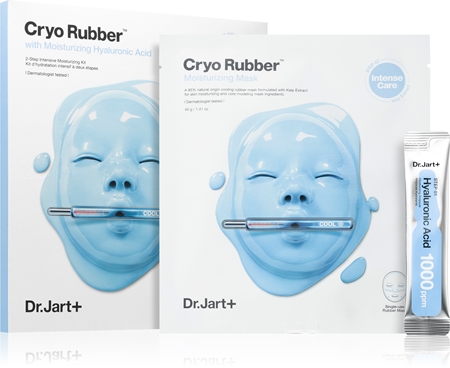 Dr. Jart+ Cryo Rubber™ with Moisturizing Hyaluronic Acid máscara hidratante intensiva com ácido hialurónico