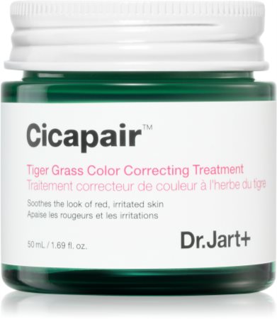 Dr. Jart+ Cicapair™ Tiger Grass Color Correcting Treatment creme intensivo para reduzir a vermelhidão da pele