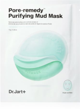 Dr. Jart+ Pore Remedy™ Purifying Mud Mask máscara purificante de lama contra brilho de rosto i poro dilatados