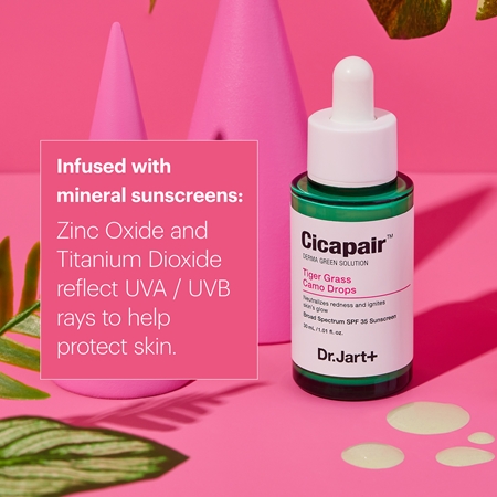 Dr. Jart+ Cicapair™ Tiger Grass Camo Drops SPF 35 fluide teinté léger