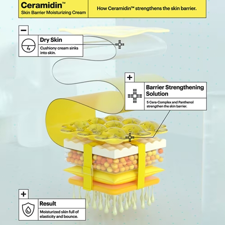 Dr. Jart+ Ceramidin™ Skin Barrier Moisturizing Cream ενυδατική κρέμα με κηραμίδια