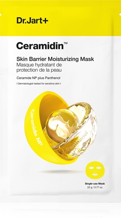 Dr. Jart+ Ceramidin™ Skin Barrier Moisturizing Face Mask máscara hidratante com ceramides