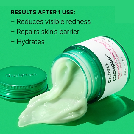 Dr. Jart+ Cicapair™ Intensive Soothing Repair Gel Cream gelinis kremas sausai, į raudonį linkusiai odai