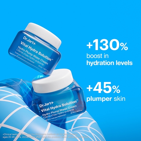 Dr. Jart+ Vital Hydra Solution™ Hydro Plump Water Cream gel-crème à l'acide hyaluronique