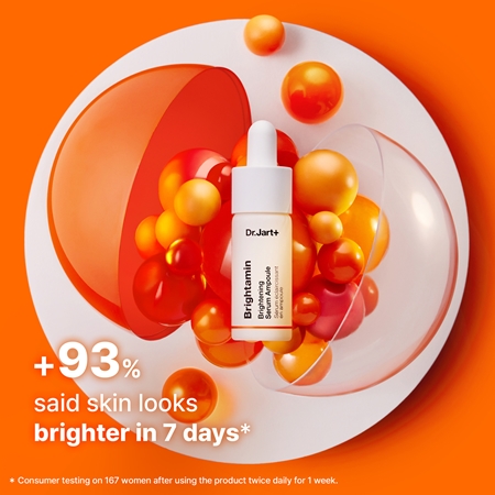 Dr. Jart+ Brightamin Brightening Serum Ampoule aktywne serum rozjaśniające i wygładzające z witaminą C