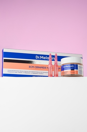 Dr. Melaxin Necksphalt ECM Ceramide Neck Cream festigende Liftingcreme für Hals und Dekolleté