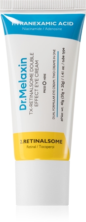 Dr. Melaxin TX Retinalsome Double Effect Eye Cream aufhellende Crem für die Augenpartien gegen die Zeichen des Alterns