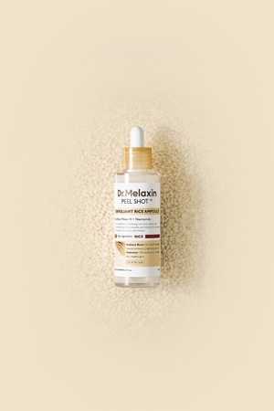 Dr. Melaxin Peel Shot Exfoliating White Rice Ampoule serum peelingujące o działaniu złuszczającym dla efektu rozjaśnienia i wygładzenia skóry