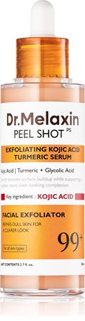 Dr. Melaxin Peel Shot Exfoliating Kojic Acid Turmeric Serum Peeling-Serum gegen dunkle Flecken