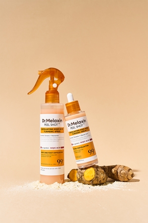 Dr. Melaxin Peel Shot Exfoliating Kojic Acid Turmeric Serum Peeling-Serum gegen dunkle Flecken