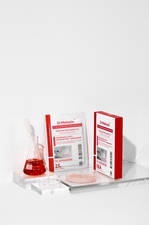 Dr. Melaxin TX Astaxanthin Brightening Serum Mask maska rozświetlająca w płacie do ujednolicenia kolorytu skóry